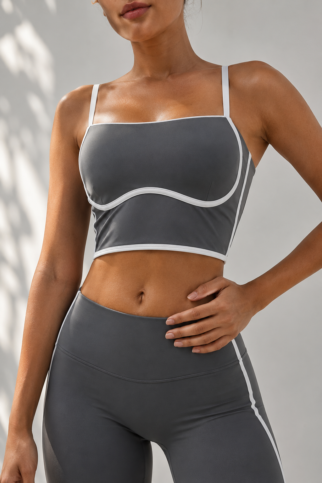 Lila Zen Women's Streamlined Removable Pad Yoga Sports Bra