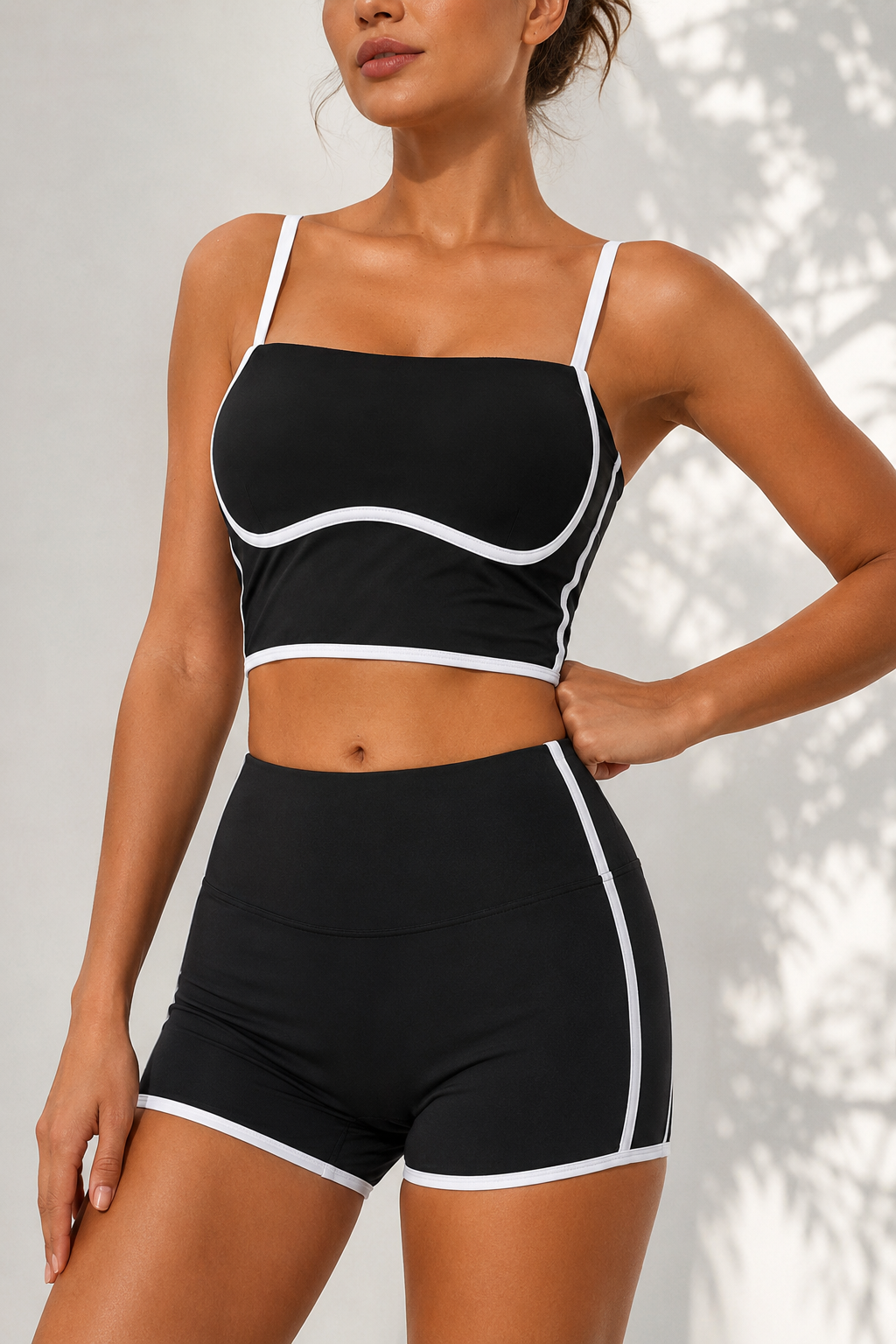 Lila Zen Women's Streamlined Removable Pad Yoga Sports Bra