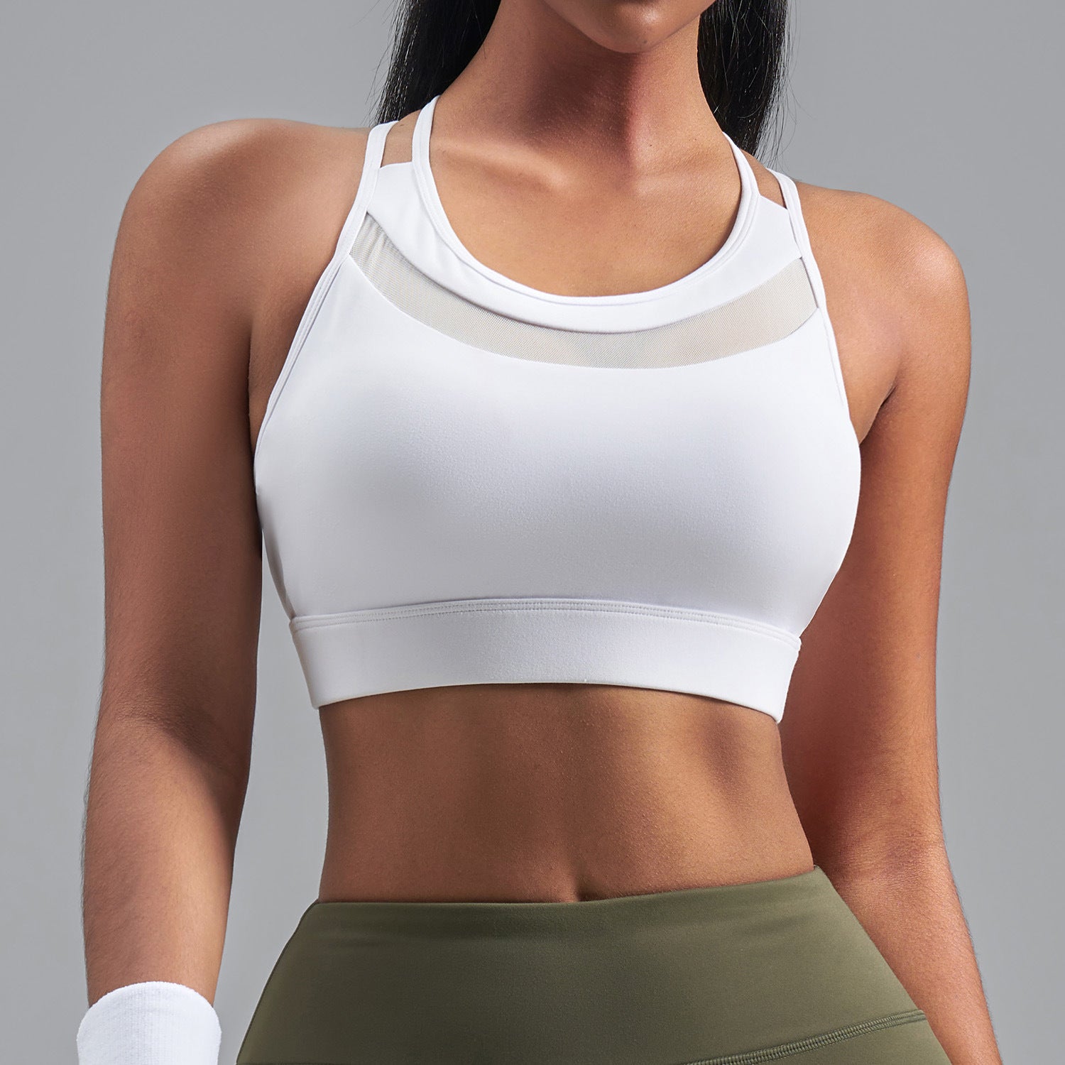 Lila Zen Elastic mesh bra