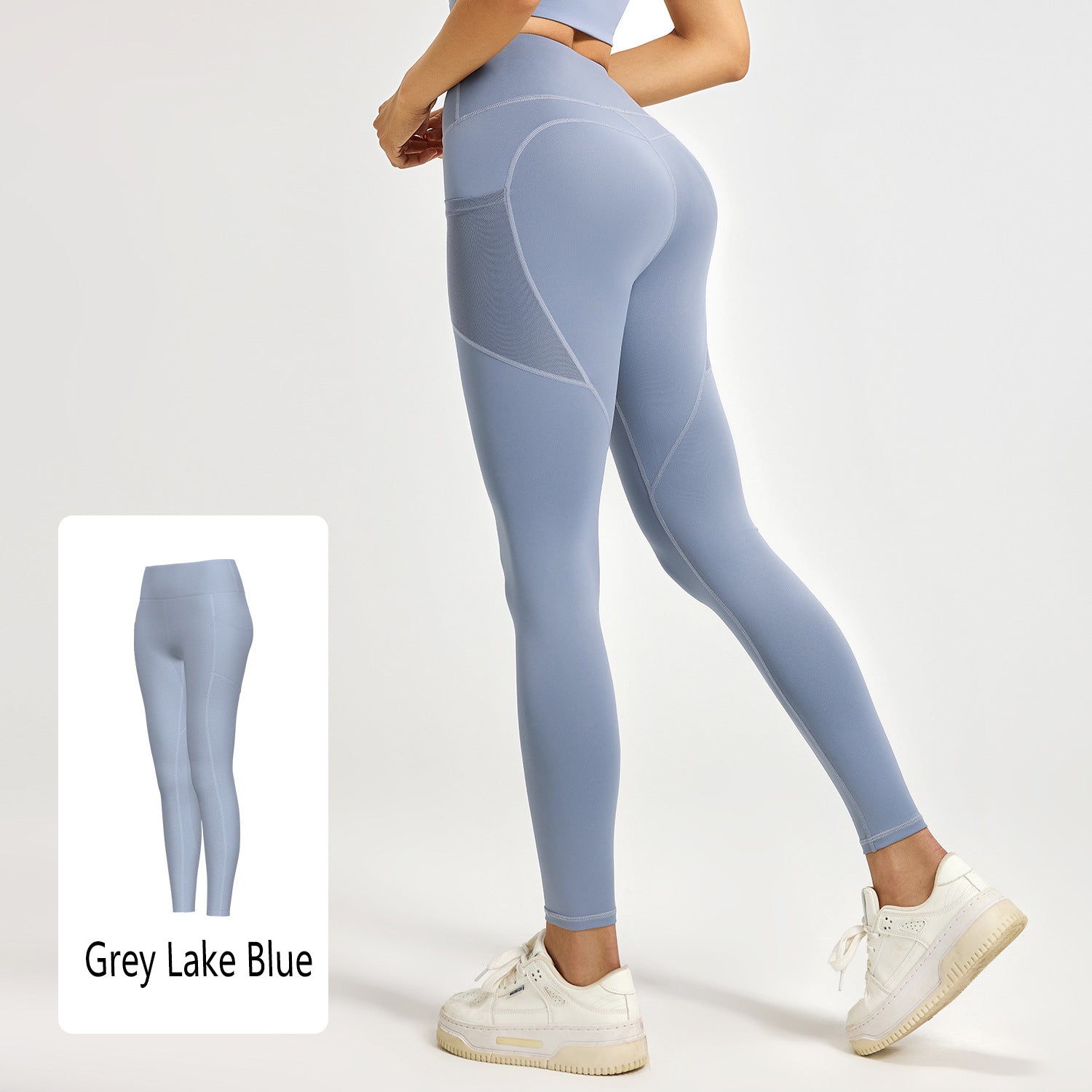 Lila Zen Women's Mesh Side Pocket Sports Pants