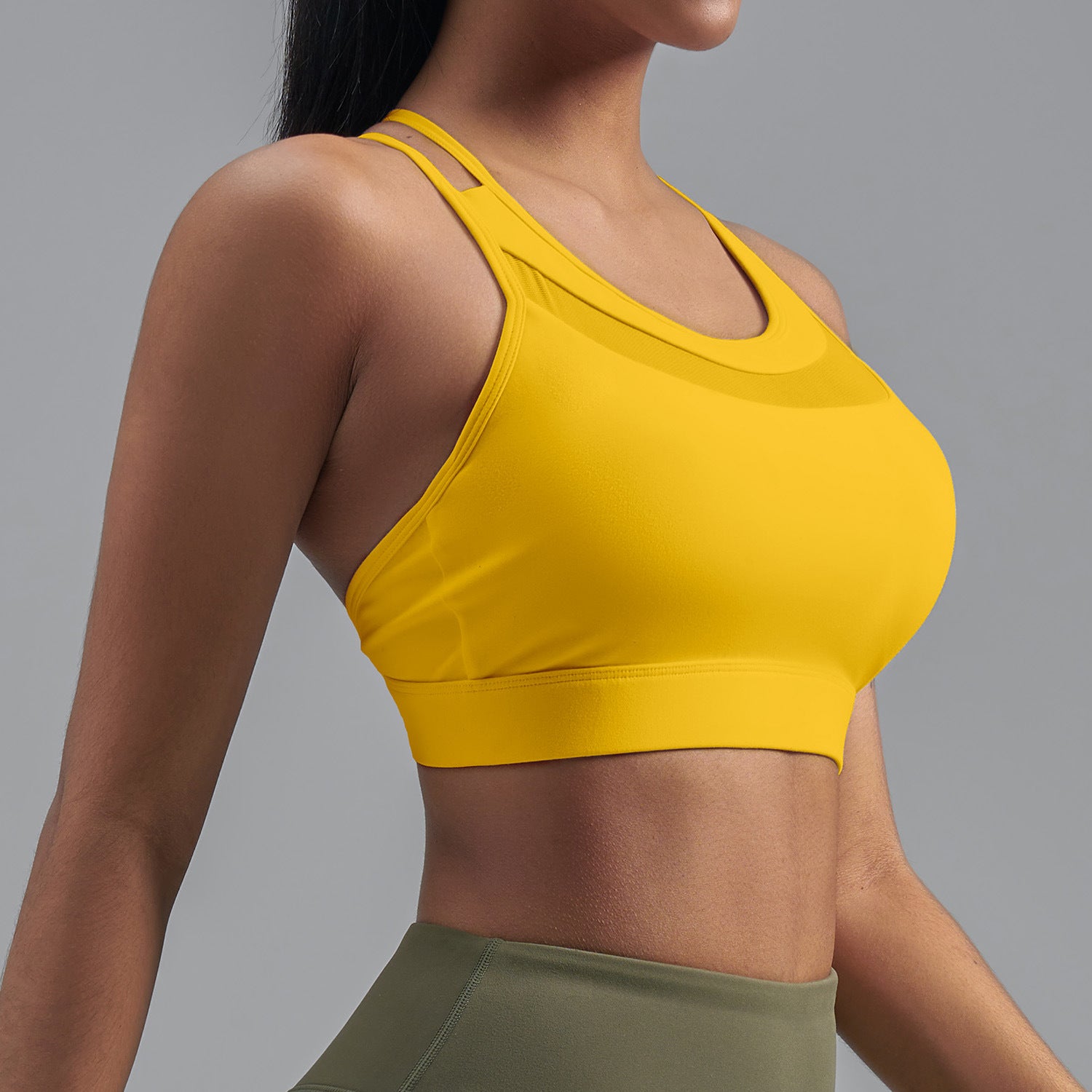 Lila Zen Elastic mesh bra