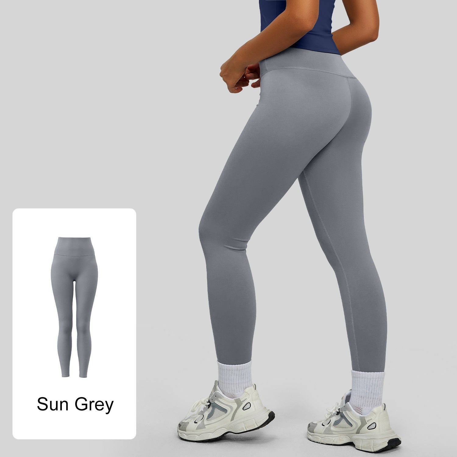 Lila Zen Seamless Hidden Back Pocket Shaping and Lifting Sports Yoga Pants