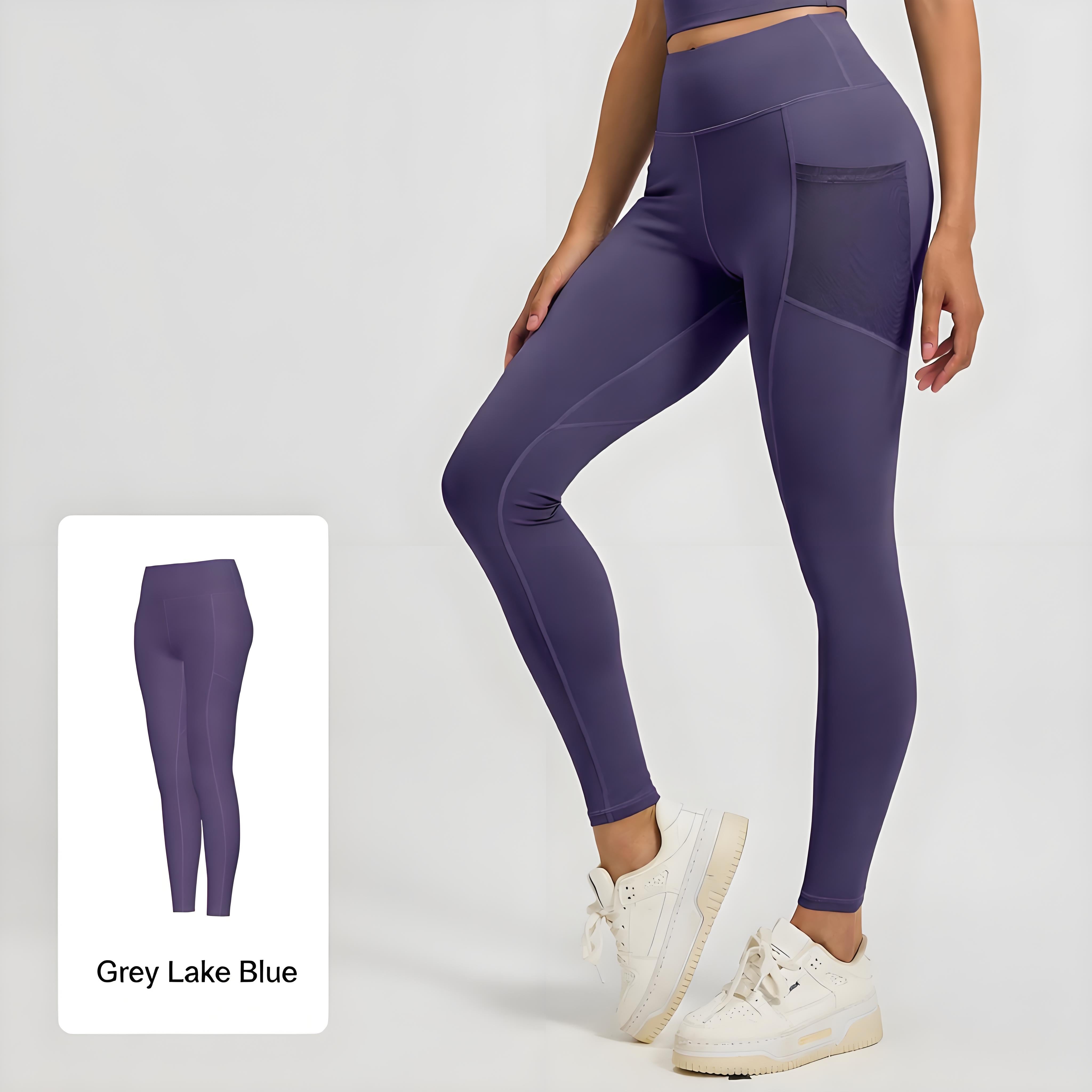 Lila Zen Women's Mesh Side Pocket Sports Pants