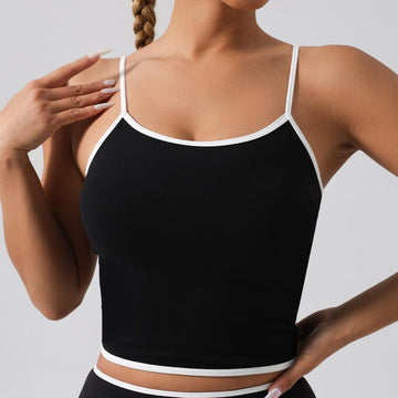 Lila Zen Women's Yoga Backless Camisole