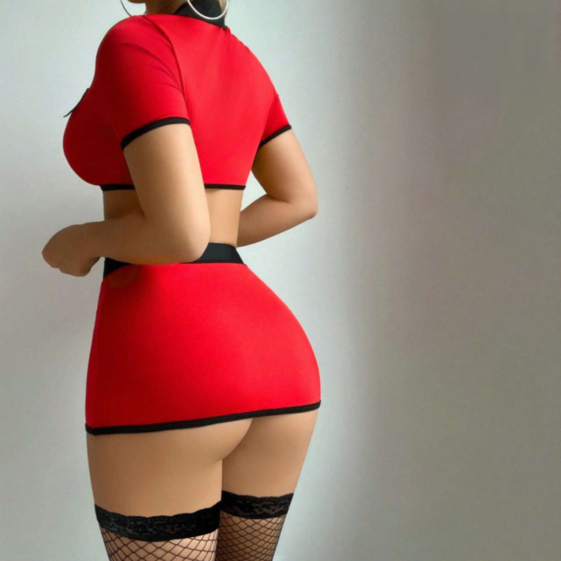 Lila Zen Sexy Role-Playing Lingerie Set