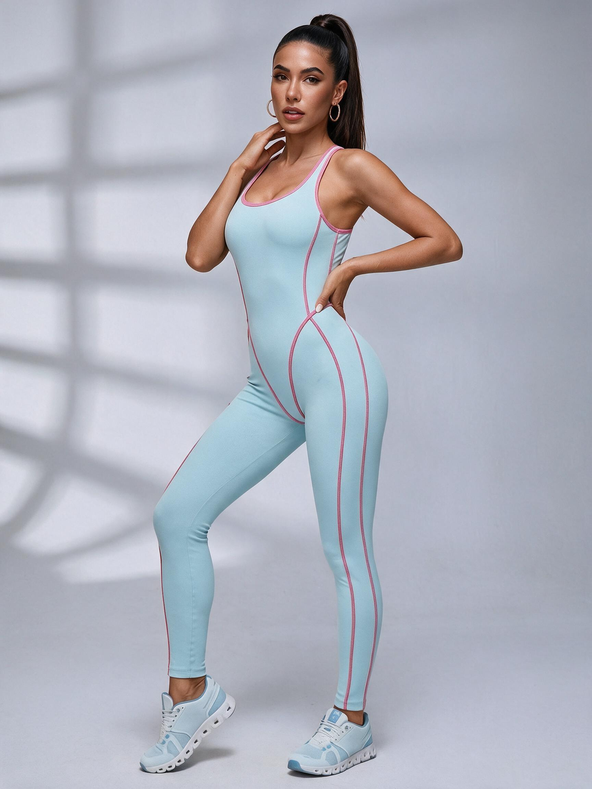 Cross Back Jumpsuit
