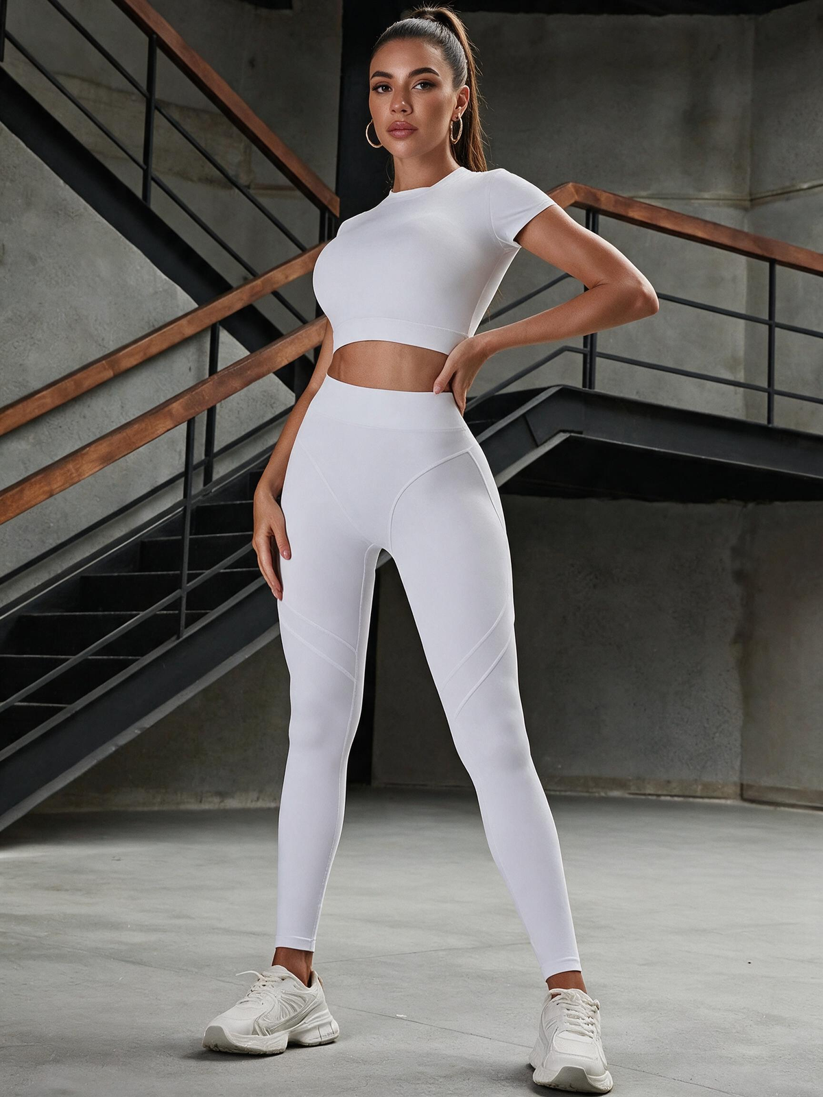 Extra Sexy Push-Up "Juicy White" Tracksuit