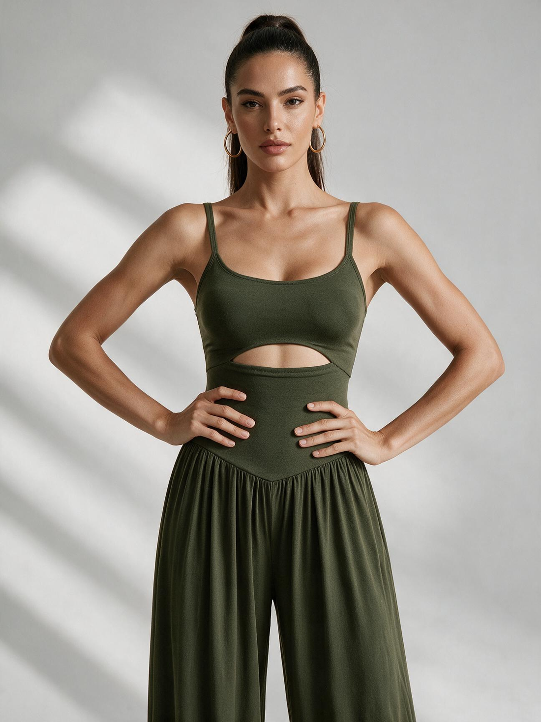 Backless Tie-Back Summer Romper