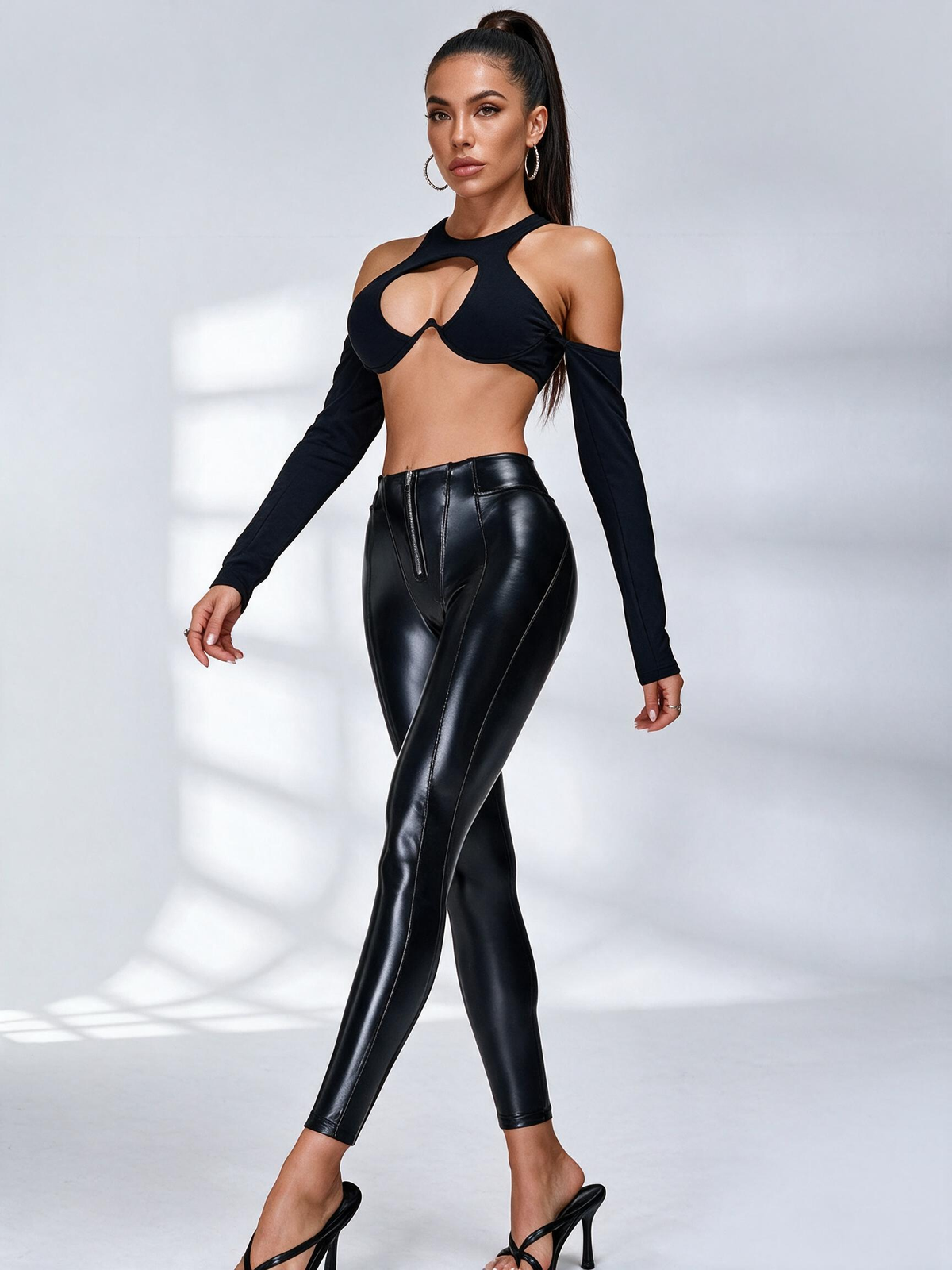 Super Hollow Out Breathable Yoga Long Sleeves