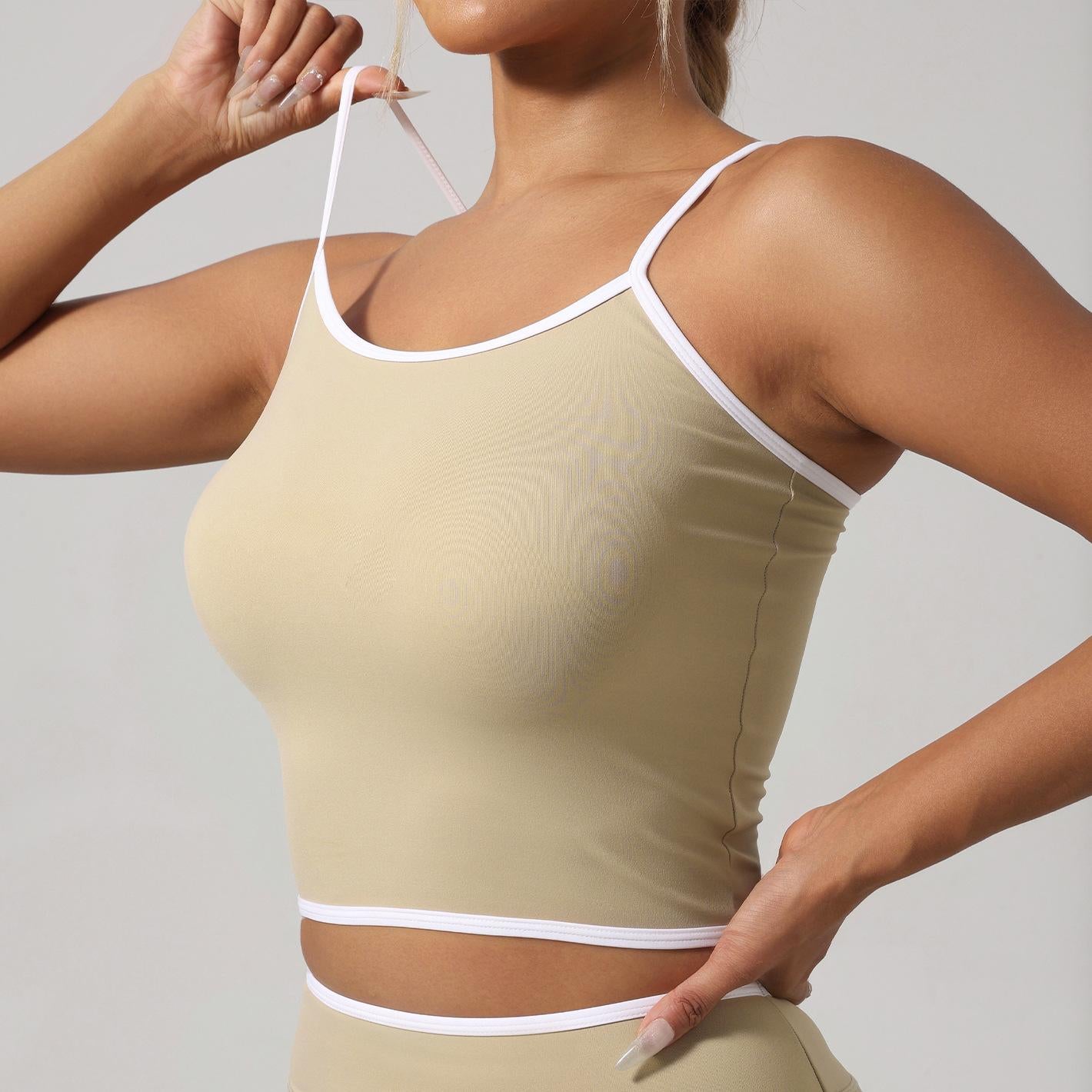 Lila Zen Women's Yoga Backless Camisole