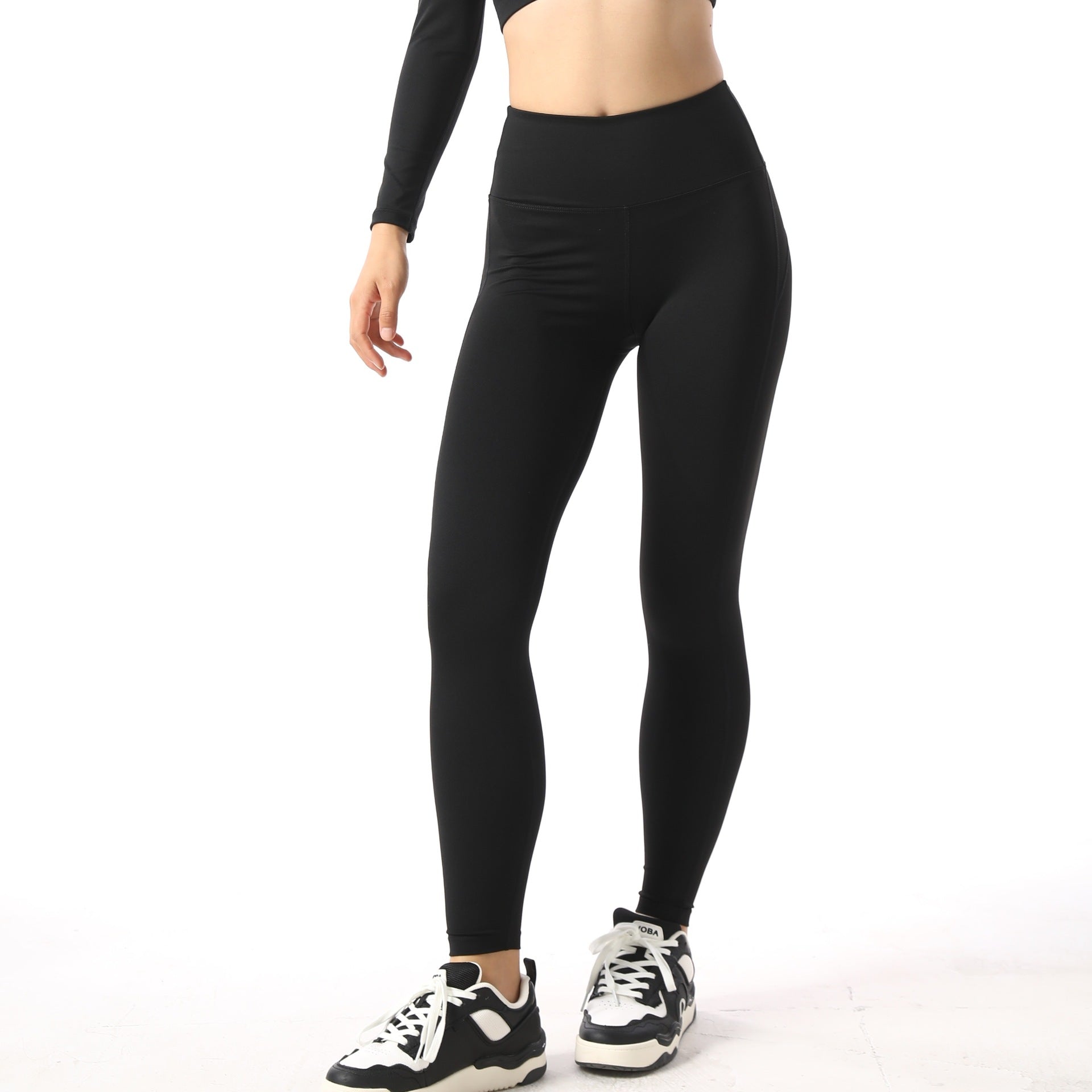 Lila Zen Twist-Front Cutout Long Sleeve Yoga Set