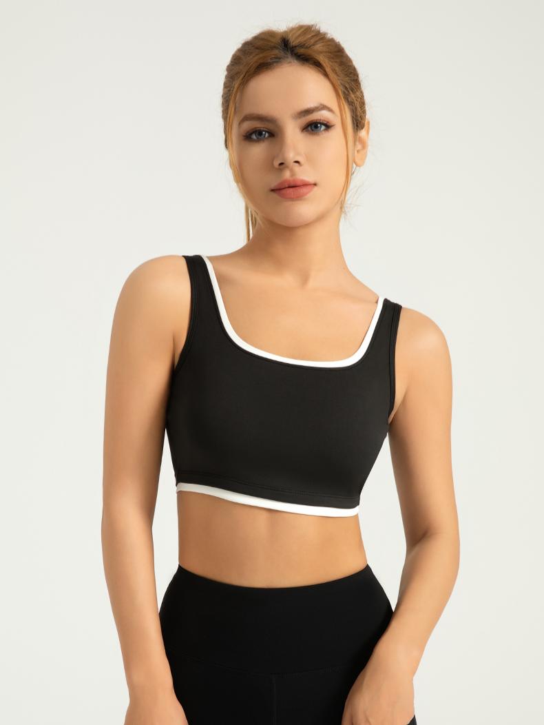Lila Zen U U-Back Color Trim Sports Bra