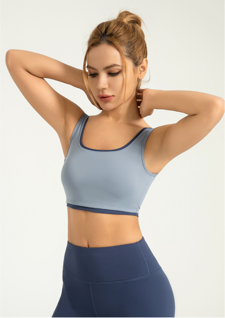 Lila Zen U U-Back Color Trim Sports Bra
