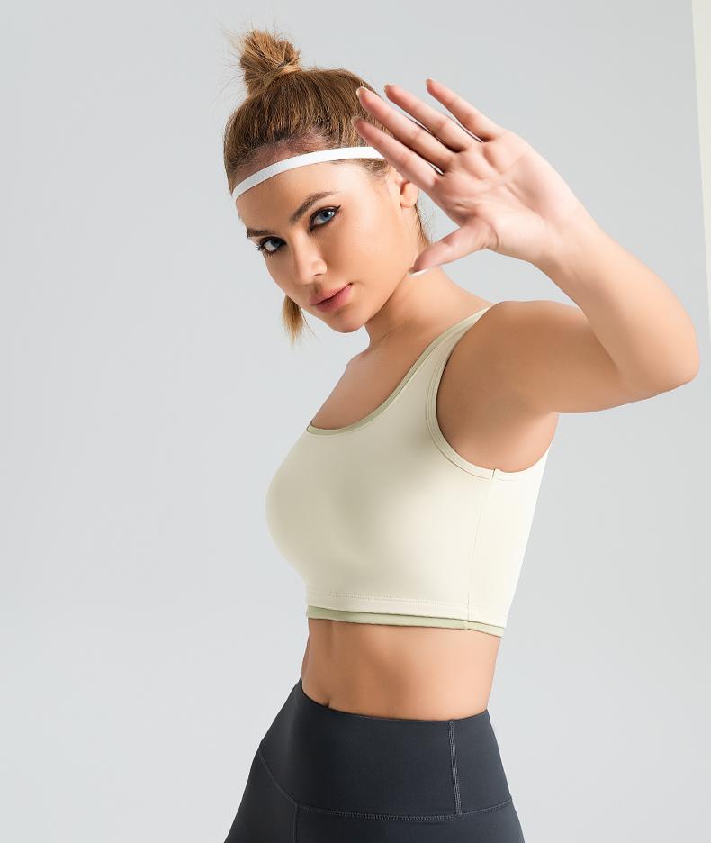 Lila Zen U U-Back Color Trim Sports Bra